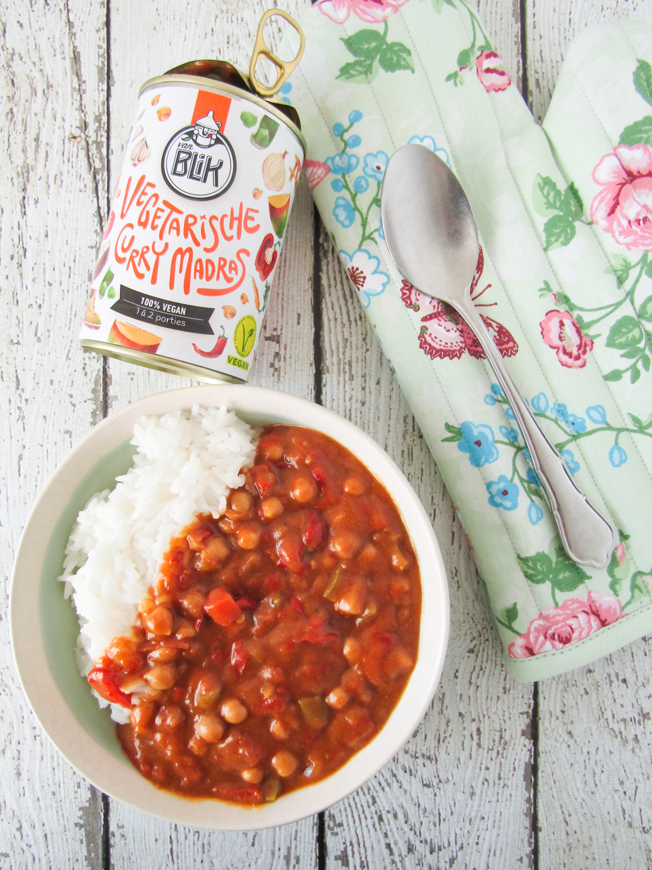 Review vanBLIK vegetarische curry madras Simply VeganSimply Vegan
